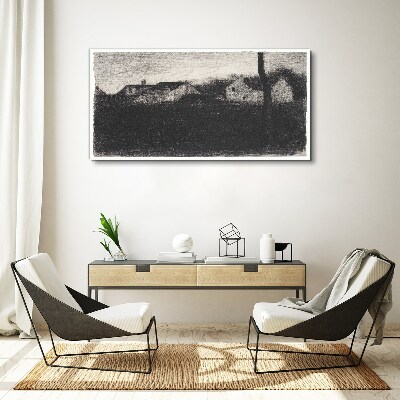 Tableau imprimé sur toile Le calme avant la tempête