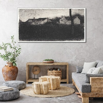 Tableau imprimé sur toile Le calme avant la tempête