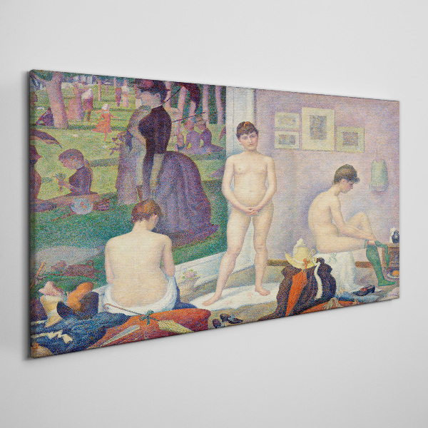 Tableau sur toile Moments intimes dans le jardin