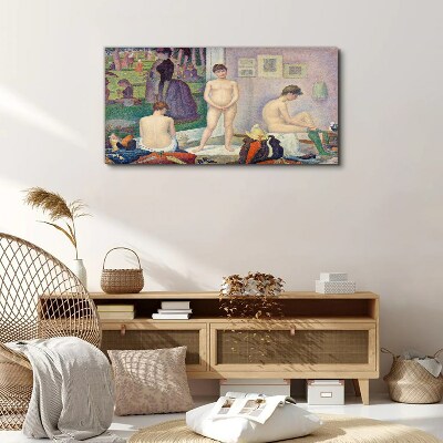 Tableau sur toile Moments intimes dans le jardin