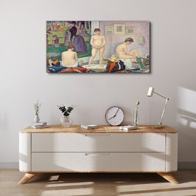 Tableau sur toile Moments intimes dans le jardin