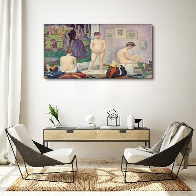 Tableau sur toile Moments intimes dans le jardin