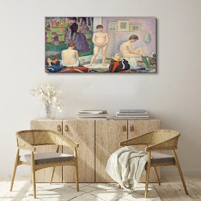 Tableau sur toile Moments intimes dans le jardin