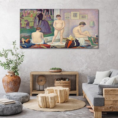 Tableau sur toile Moments intimes dans le jardin