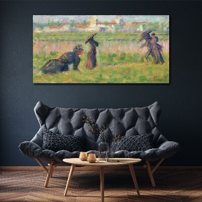 Tableau sur toile Une promenade au soleil