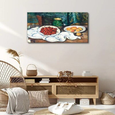Tableau imprimé sur toile Nature morte aux fruits