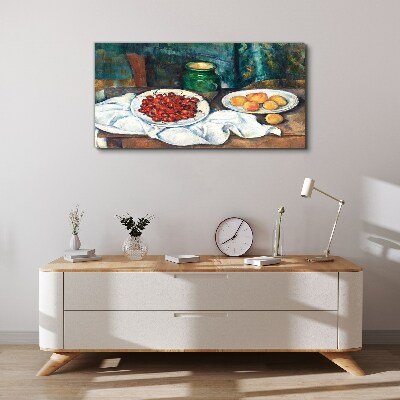 Tableau imprimé sur toile Nature morte aux fruits
