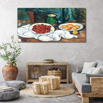 Tableau imprimé sur toile Nature morte aux fruits