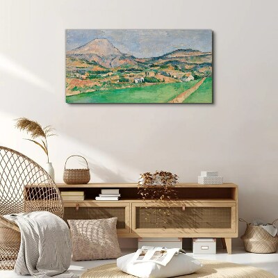 Tableau toile imprimée Paysage de montagne