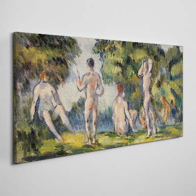 Tableau toile imprimée Rencontre d'été dans la nature
