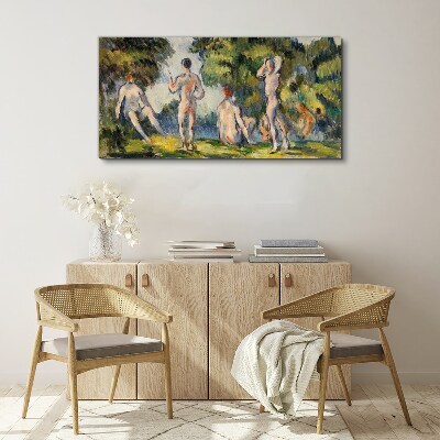 Tableau toile imprimée Rencontre d'été dans la nature