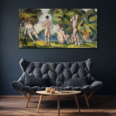 Tableau toile imprimée Rencontre d'été dans la nature