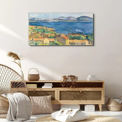 Tableau imprimé sur toile Vue sur la mer