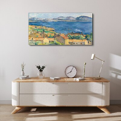 Tableau imprimé sur toile Vue sur la mer