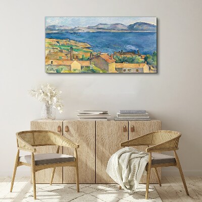 Tableau imprimé sur toile Vue sur la mer