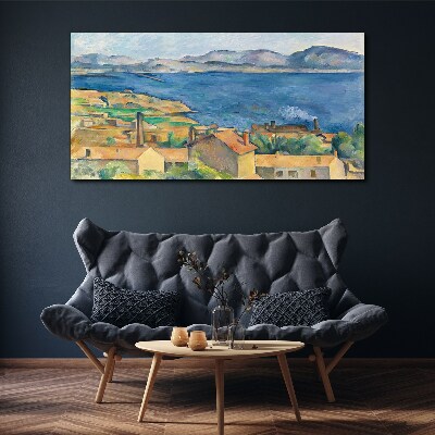 Tableau imprimé sur toile Vue sur la mer