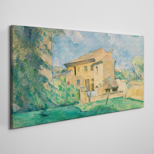 Tableau sur toile Un paysage rural paisible