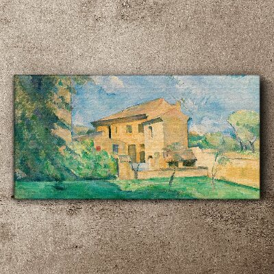 Tableau sur toile Un paysage rural paisible