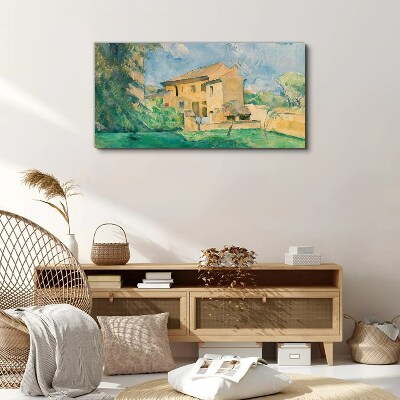 Tableau sur toile Un paysage rural paisible
