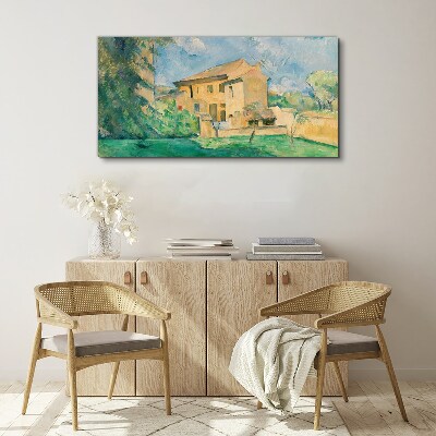 Tableau sur toile Un paysage rural paisible