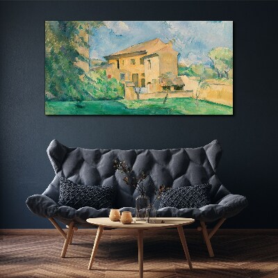 Tableau sur toile Un paysage rural paisible