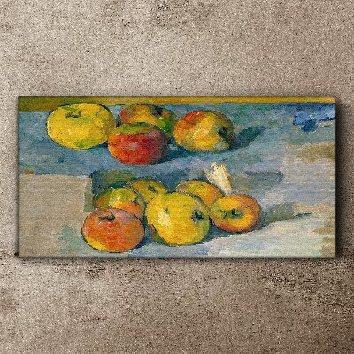 Tableau imprimé sur toile Nature morte aux pommes