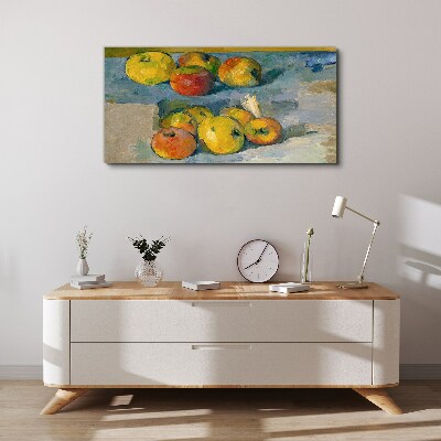 Tableau imprimé sur toile Nature morte aux pommes