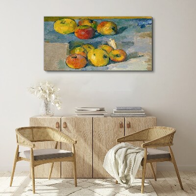 Tableau imprimé sur toile Nature morte aux pommes
