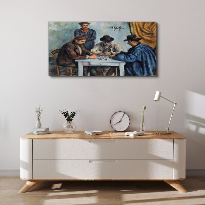 Tableau sur toile Jeu de cartes