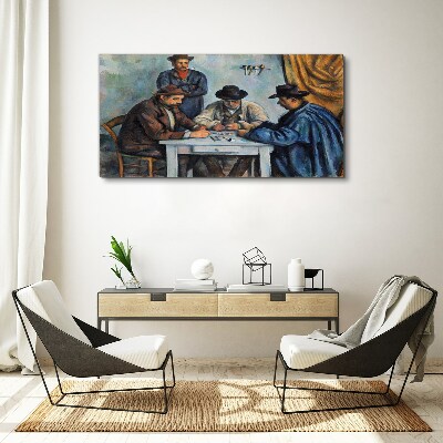 Tableau sur toile Jeu de cartes