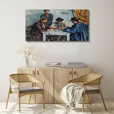 Tableau sur toile Jeu de cartes