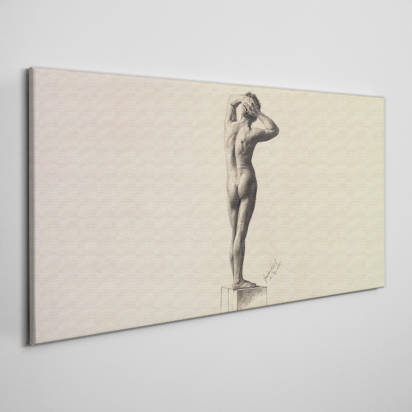 Tableau sur toile "Une figure en mouvement