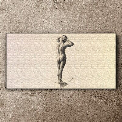 Tableau sur toile "Une figure en mouvement