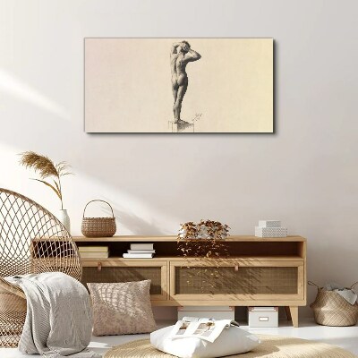 Tableau sur toile "Une figure en mouvement