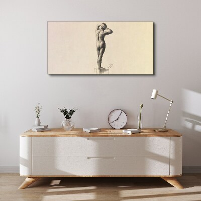 Tableau sur toile "Une figure en mouvement