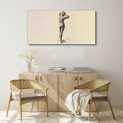 Tableau sur toile "Une figure en mouvement