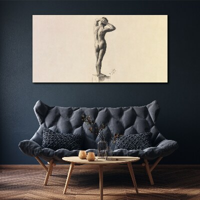 Tableau sur toile "Une figure en mouvement