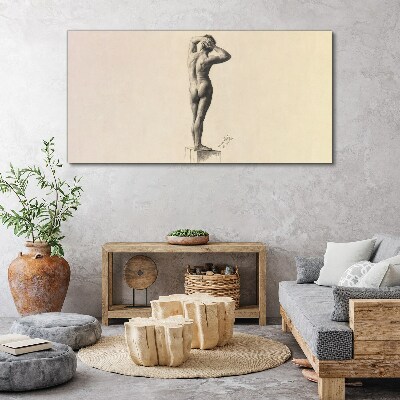 Tableau sur toile "Une figure en mouvement