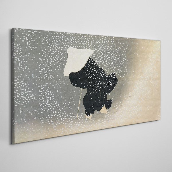 Tableau toile imprimée Désir d'hiver