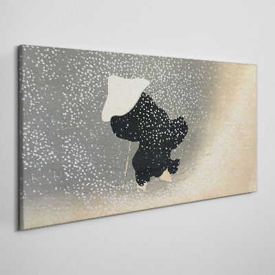 Tableau toile imprimée Désir d'hiver