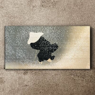 Tableau toile imprimée Désir d'hiver