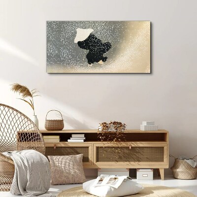 Tableau toile imprimée Désir d'hiver