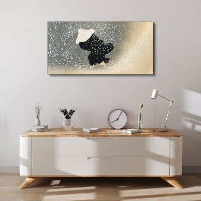 Tableau toile imprimée Désir d'hiver