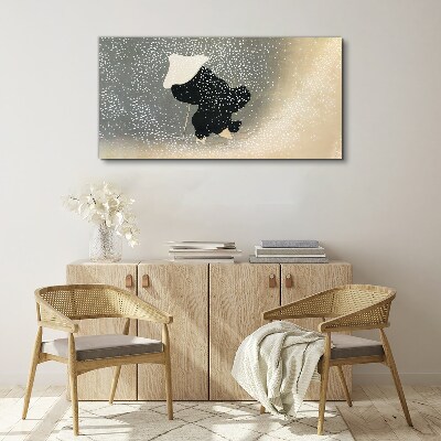 Tableau toile imprimée Désir d'hiver