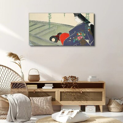 Tableau sur toile La paix dans le jardin