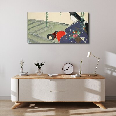 Tableau sur toile La paix dans le jardin