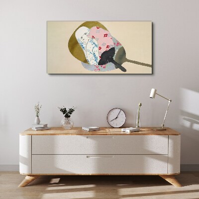 Tableau toile imprimée Harmonie abstraite des formes et des couleurs