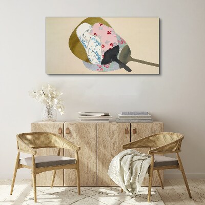 Tableau toile imprimée Harmonie abstraite des formes et des couleurs