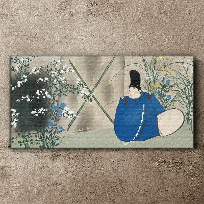 Tableau sur toile La paix dans le jardin