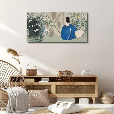 Tableau sur toile La paix dans le jardin